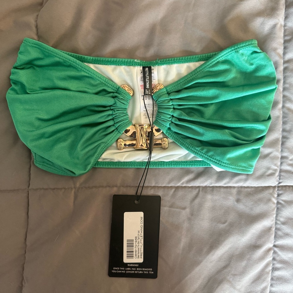 Green hammered trim pretty little thing bikini - Picture 8 of 10